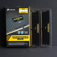 CORSAIR VENGEANCE LPX 32GB 2666MHz 2x16GB DDR4 RAM PC CMK32GX4M2A2666C16 CL16