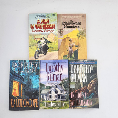 Dorothy Gilman Stand Alone Mystery Suspense Lot Kaleidoscope Thale's Folly 5 PB