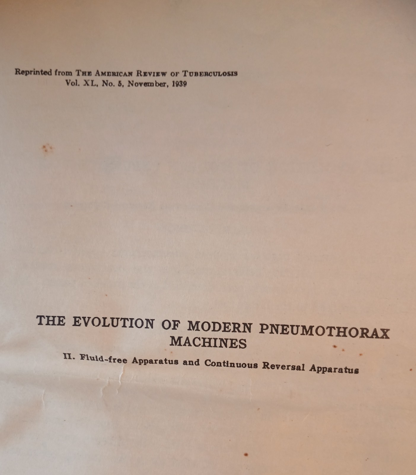 EXCELLENT VTG ANTIQUE 1936 DAVIDSON PNEUMOTHORAX APPARATUS; TUBERCULOSIS MACHINE