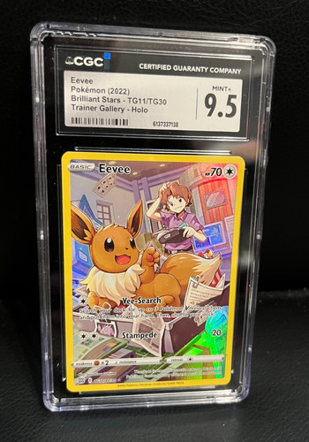 Eevee graded CGC 9.5 for sale on eBay
