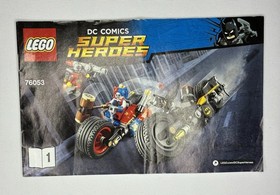 LEGO Marvel Super Heroes Instruction Manuals Lot 76025 76034 76047 76053 76058