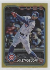 2024 Topps Series 2 Gold Foil Miles Mastrobuoni #489 2qw