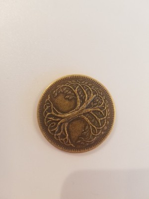 Tree of Life Medallion Shire Post Mint Brass Daenerys Targaryen Mark of Meereen