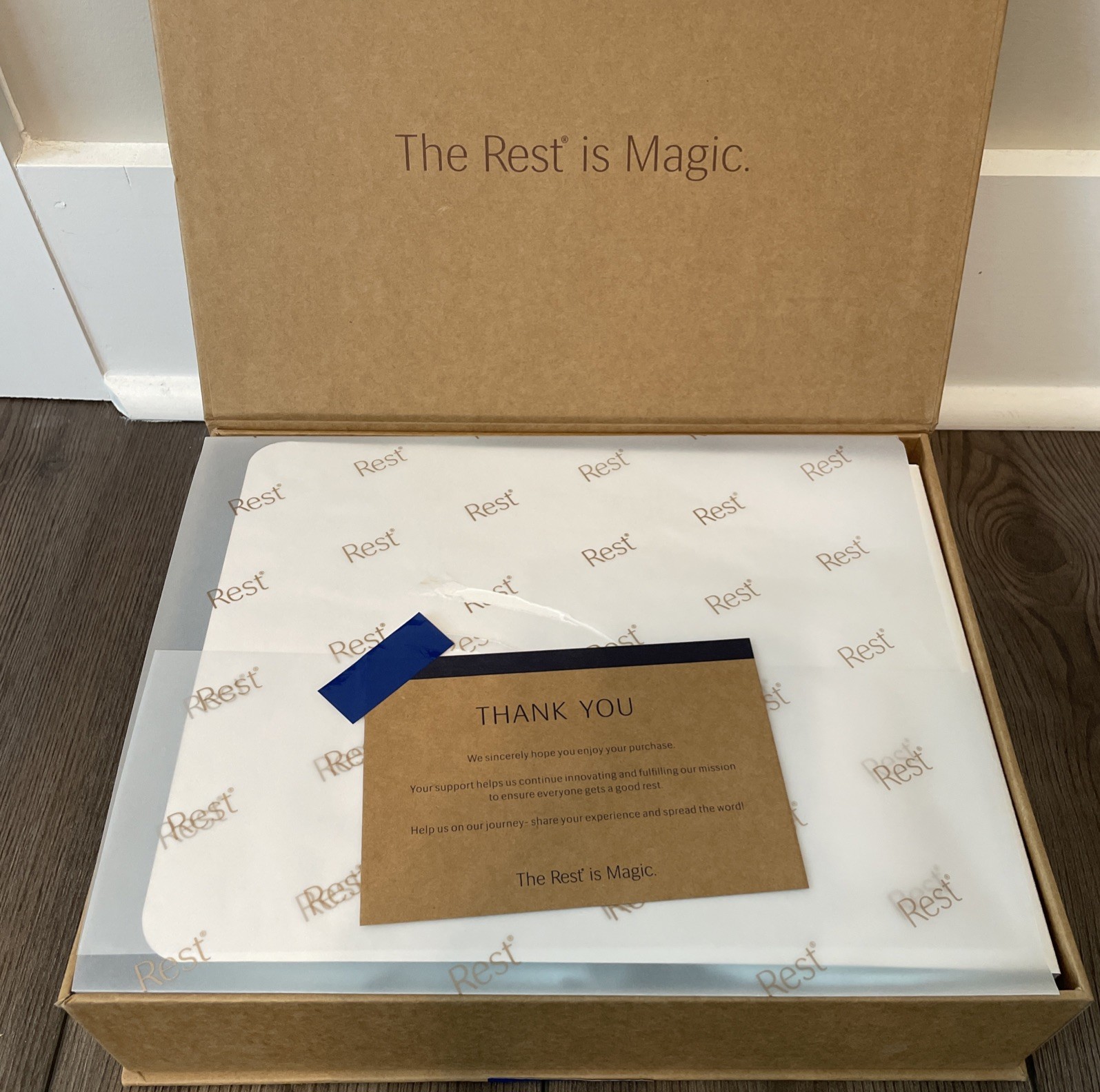 REST Fitted Sheet - Evercool+ Cooling Fitted Sheet QUEEN 56x76x15 - Light Blue