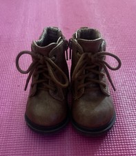 Wonder Nation Baby Girl Brown Boots Size 3