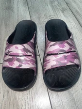 OOFOS OOahh Unisex Limited Purple Camo US Men's 5 Women’s 7 / EU 38