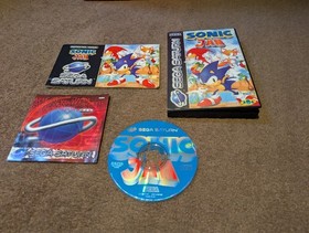 Sega Saturn Console with Sonic Jam, Virtua Fighter and Sega Rally - Fully Tested