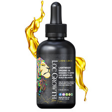 Lion Locs Growth Oil For Locs Dreadlocks Scalp Itch Moisturizer Braids Vegan