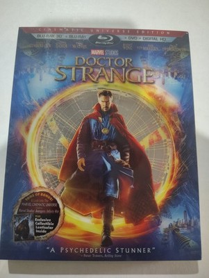 Doctor Strange (Blu-ray/DVD, 2017, 3-Disc Set, Includes Digital Copy 3D)