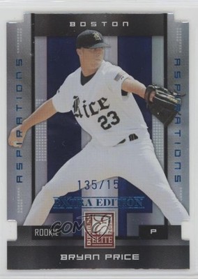 2008 Donruss Elite Extra Edition Rookie Aspirations Die-Cut Bryan Price 0a4r