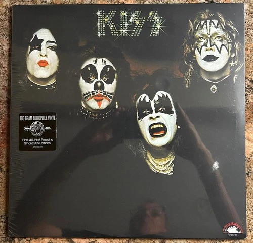 KISS~S/T DEBUT ALBUM~FACTORY SEALED LTD. ED. 180G 2014 ISSUE~W/HYPE STKR