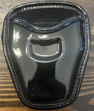 Bianchi Accumold 8034 Open Top Cuff Case, Fits Standard Handcuffs - high gloss