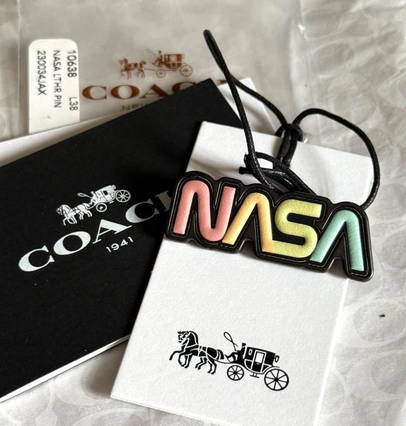 さにー Coach 1941 NASA Leather Pin Space Collection 10638 for sale online