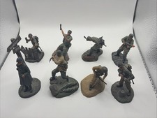 Ultimate Soldier 21st Century 1:32 WWII US Infantry Lot Of 8 NOT MINT READ DES.