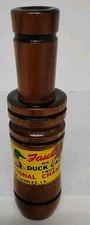 Vintage Early 1954  1955 Faulk's Champion Mallard Duck Call Tapered Barrel LA