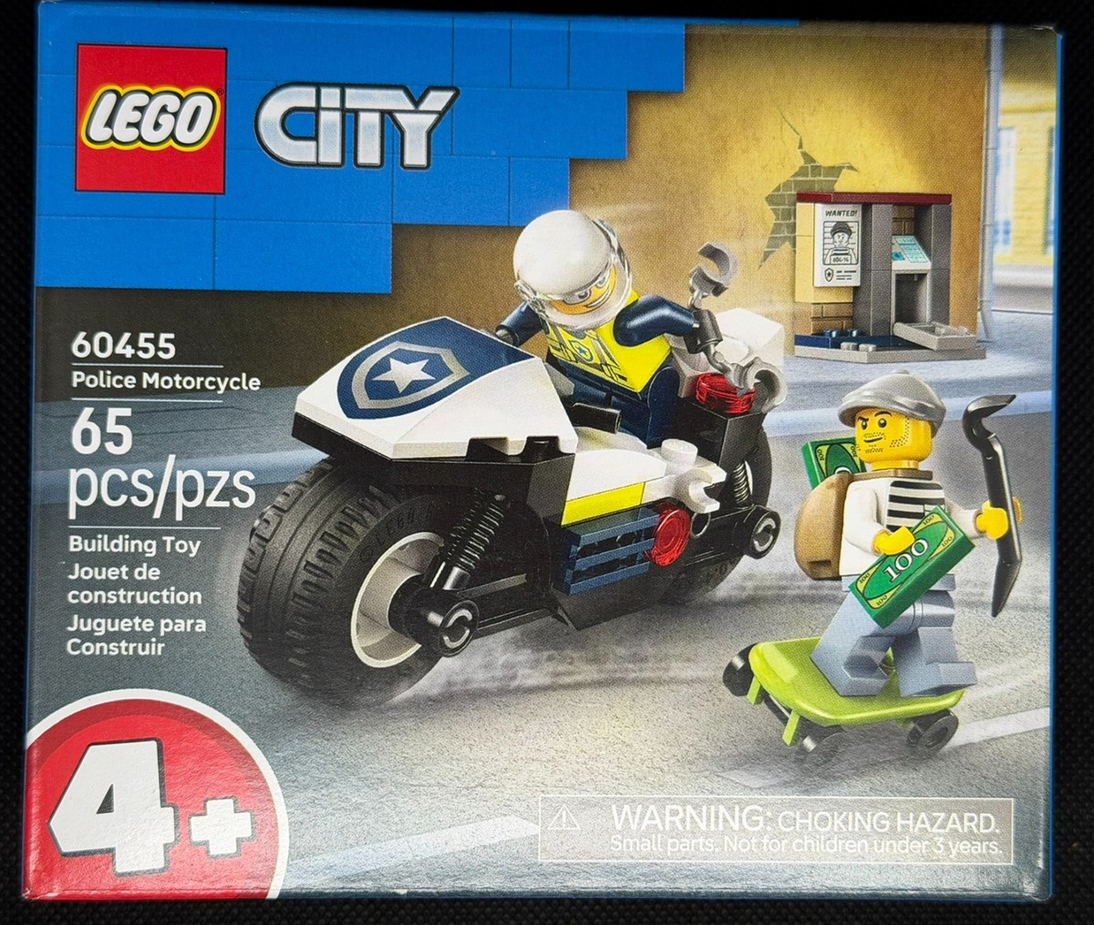 LEGO City Police Motorcycle Chase (60455) - New & Sealed | eBay