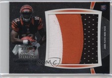 2012 Bowman Sterling Rookie Box Topper 3/99 Mohamed Sanu Jumbo Patch 0v1