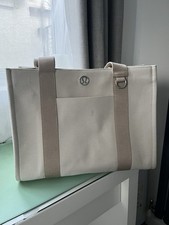 Lululemon Two-Tone Canvas Tote Bag 10L