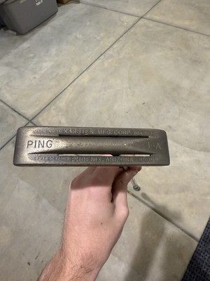 Vintage Ping 1-A Putter Karsten Mfg. Corp 85068 34. Original shaft