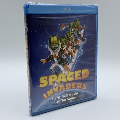Spaced Invaders (1990, Blu-ray) Douglas Barr New Sealed RARE OOP
