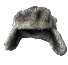 Men's Outdoor One Size Fits All Trapper Hat With Smaps Fur, Ear Warmer S1