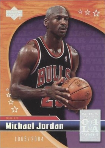 2008 UPPER DECK NBA ALL-STAR GAME #AS-7 MICHAEL JORDAN HOF PSA 8.5