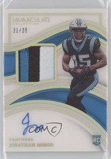 2023 Panini Immaculate Rookie Gold 21/25 Jonathan Mingo #119 Patch Auto rf2