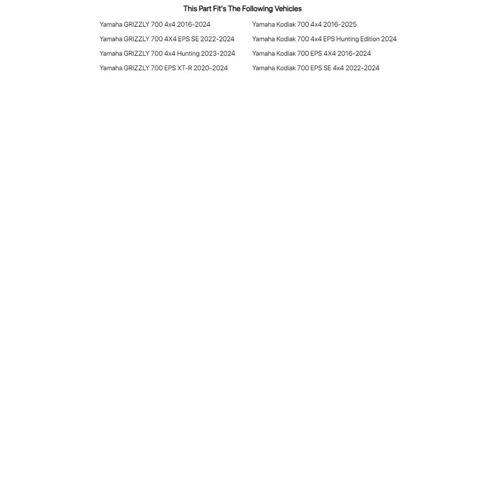 Tusk Winch with Wire Rope and Mount Plate 2500 lb. For Yamaha Kodiak 700 EPS SE - Image 2 of 4