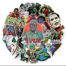 25 Piece Mix Lot 2 Zombie Stickers Romero Dotd Decal Notld Free Shipping