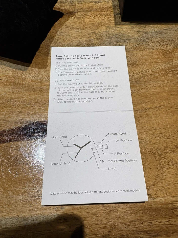 MIMCO UNITE Gold TimePeace Watch + Box - image 4 of 4