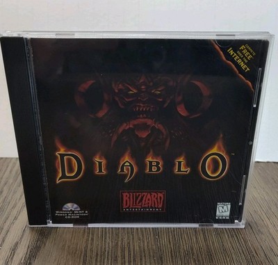 Diablo (PC, CD-ROM, 1998, Blizzard) Classic 90s Video Game