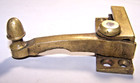 Antique Victorian Era. Brass Door Latch ( 1860-1870 )Many & Marshall New York — photo 9