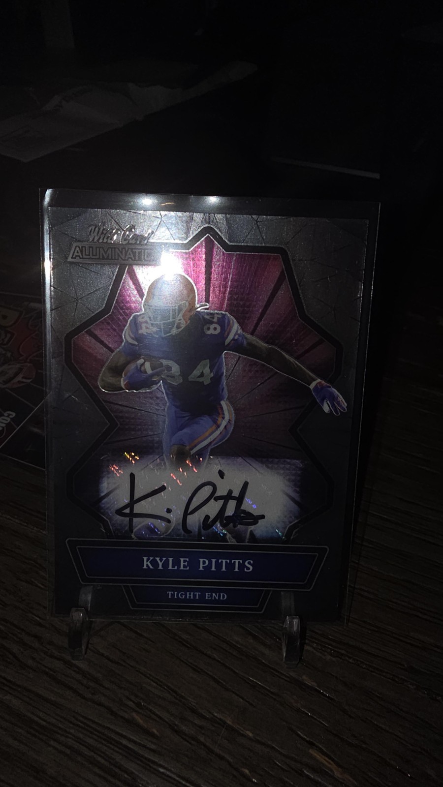 2021 Wild Card Alumination #ABC-A Kyle Pitts Autographs Silver