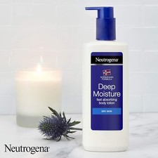 Neutrogena Norwegian Formula Deep Moisture Body Lotion Dry Skin 13.5oz 400ml