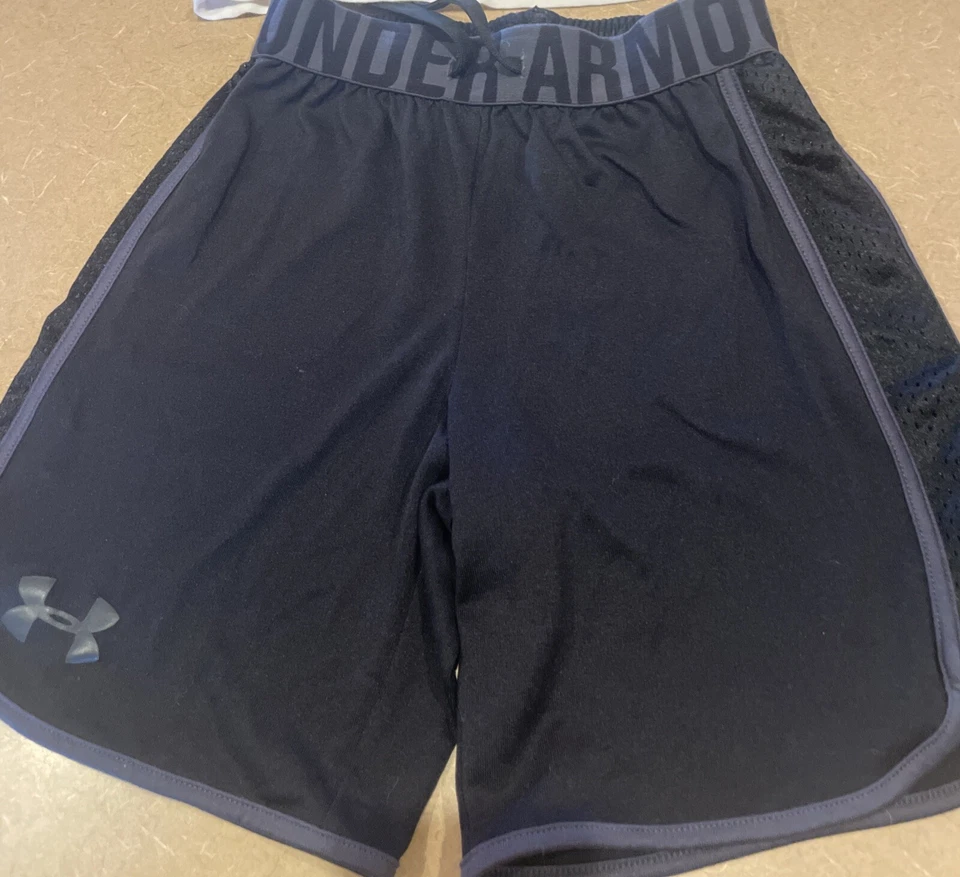 Justice Under Armour Zella Girl's Athletic Shorts Tank Top Shirt & Crop XS 7 / 8 - Image 2 of 4