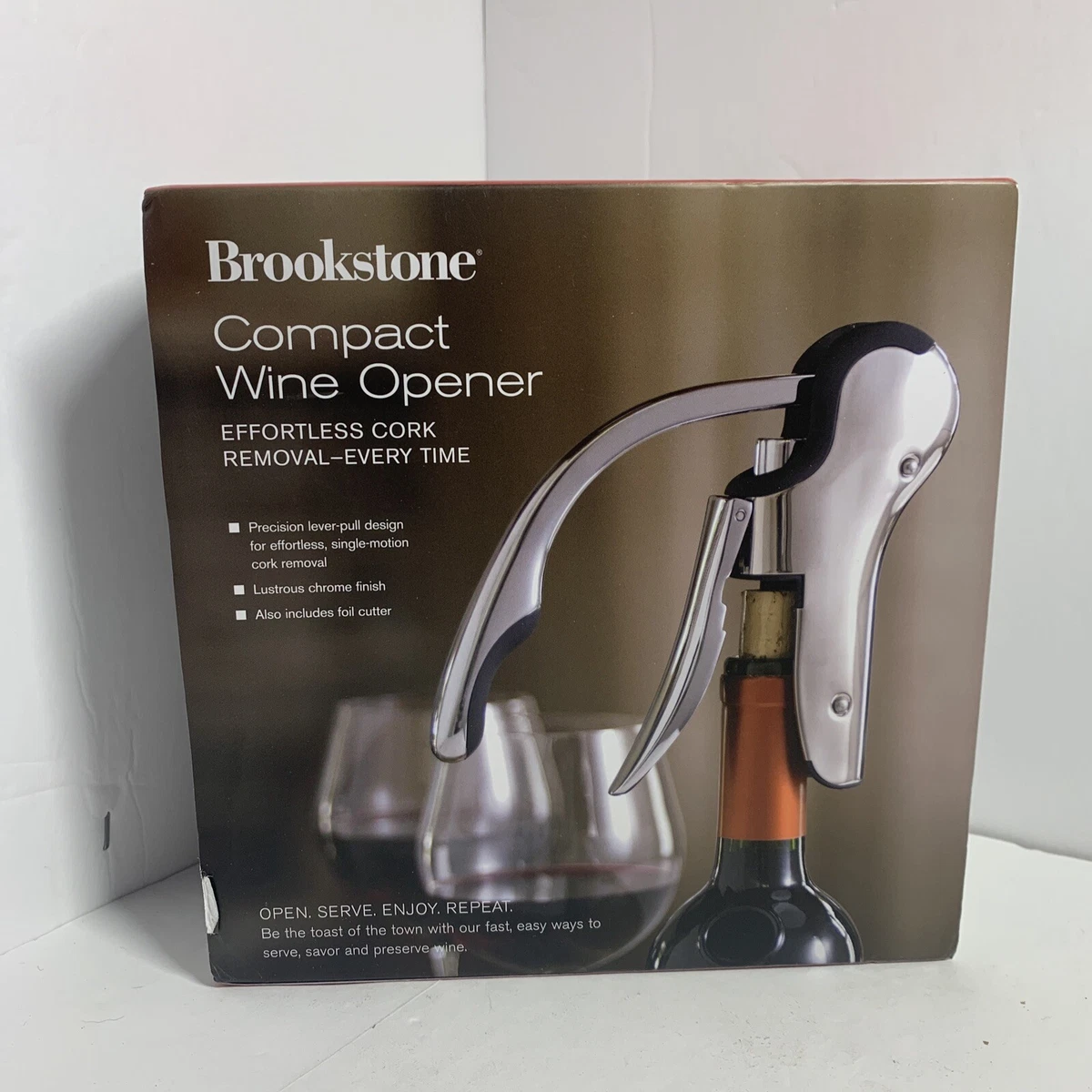 Brookstone wine opener deals