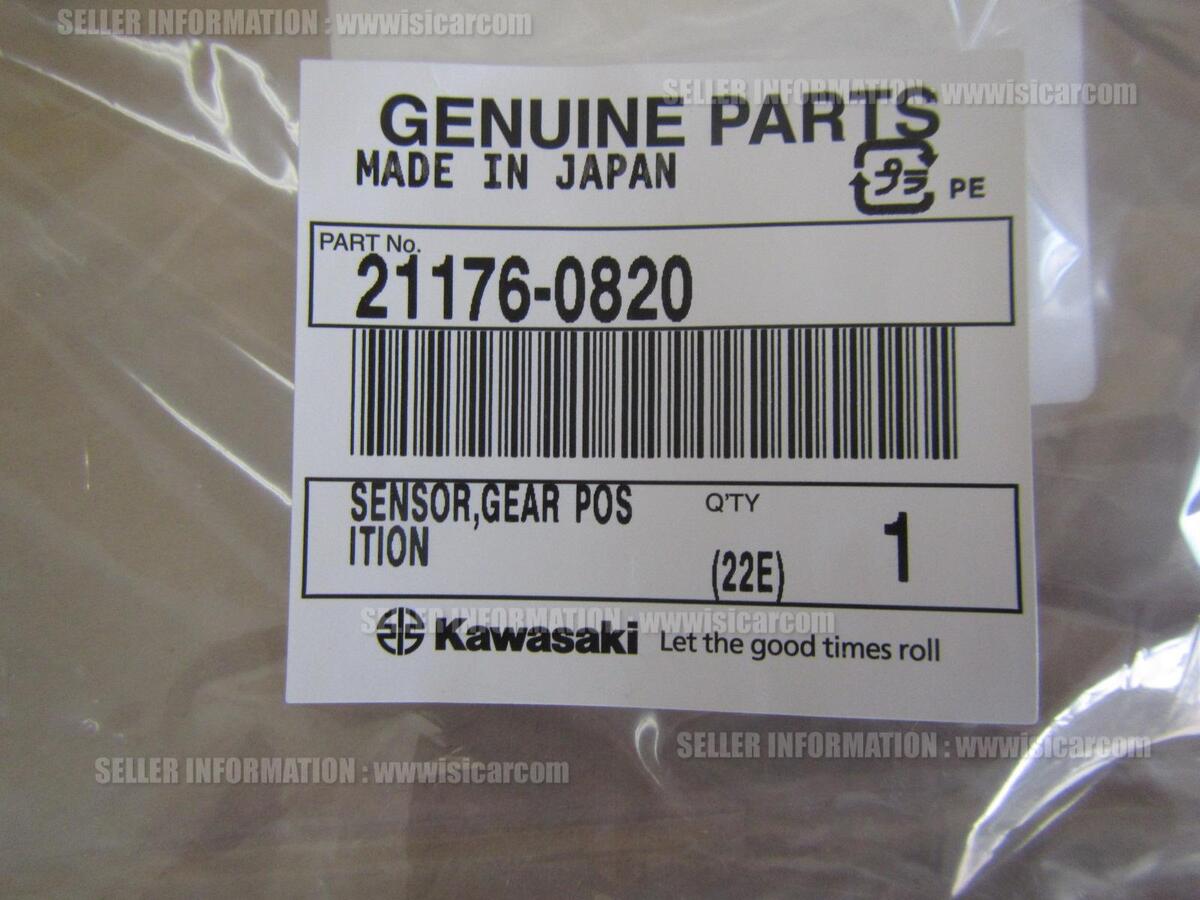 KAWASAKI Z650 2017-2022 SENSOR GEAR POSITION 21176-0820 KAWASAKI Z650 2017-2022 SENSOR GEAR POSITION 21176-0820