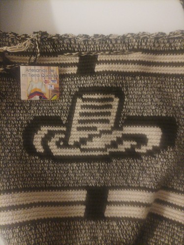 Wayuu Mochila Authentic 100% Colombian - Picture 3 of 5