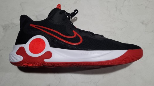 Nike KD Trey 5 IX Basketball Shoes Black/Red/White CW3400 001 Men's Size 18 NEW - Picture 6 of 17