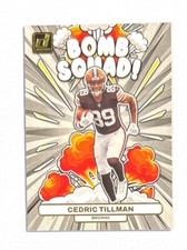 Cedric Tillman ~ 2023 Panini Donruss ~ Bomb Squad #BS-20 Rookie