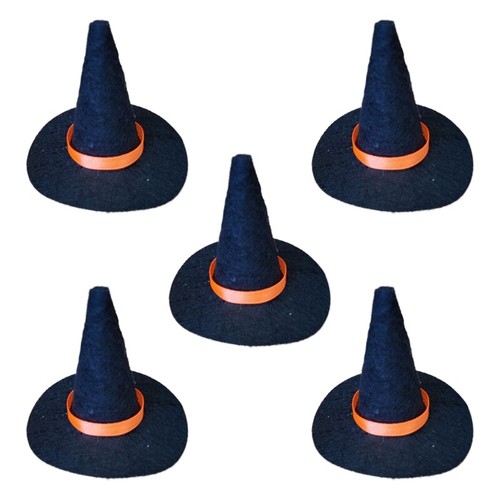 Witch Hats And Broom Small Witch Hats For Witch Hat Decor - Picture 13 of 13