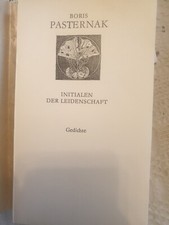 Buch: Initialen der Leidenschaft, Gedichte. Pasternak, Boris. Weiße Reihe, #21