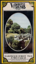 Woodland Scenics TK28 Hardwood Deciduous Forest Kit 24 Trees 1-4” T NOS HO3446