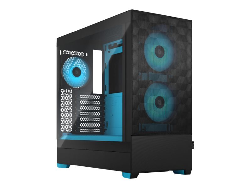 Fractal Design Pop Air Tower PC Nero Ciano ATX micro ATX FD-C-POR1A-02
