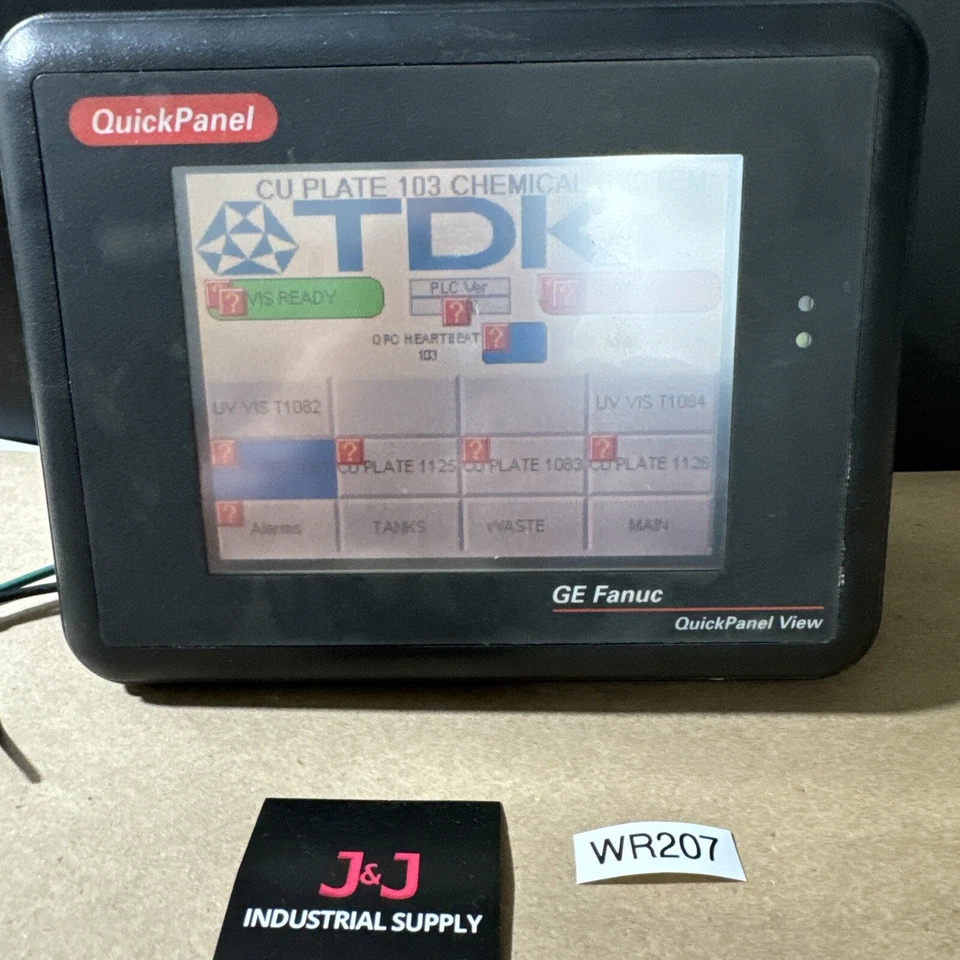 GE Fanuc IC754VSI06STD-AB QuickPanel View ES0611 HMI Warranty 🇺🇸 - Image 2 of 4