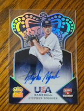 Stephen Nogosek Auto -2015 Panini USA Crown Royale Silver Signatures #/99 No.16