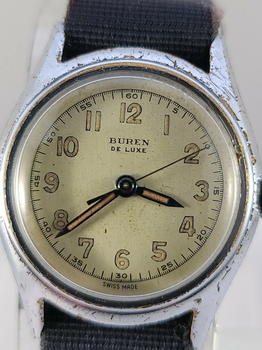 Buren military watch clearance