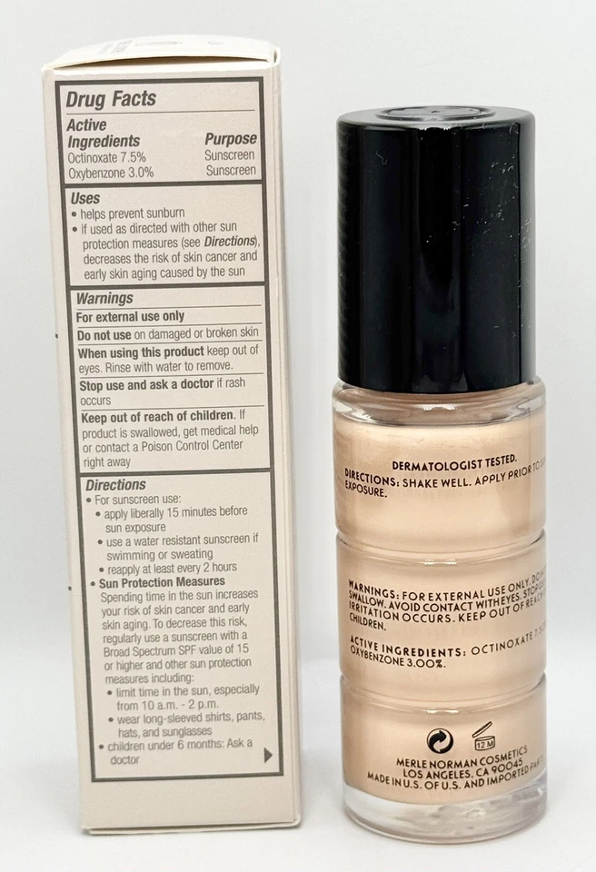 Merle Norman Flawless Effect Liquid Foundation SPF15 - L24 - 1 fl. oz. Full Size - Image 2 of 3