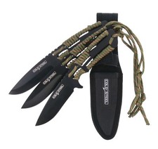 New Cold Steel Throwing Knives 3 Pack CS-TH-44KVD3PK