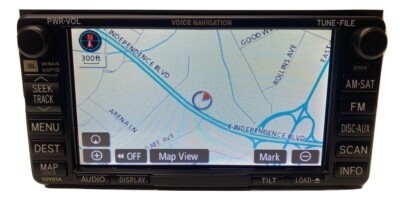 JBL 06 07 08 09 TOYOTA 4RUNNER Navigation GPS Radio 4 Disc CD